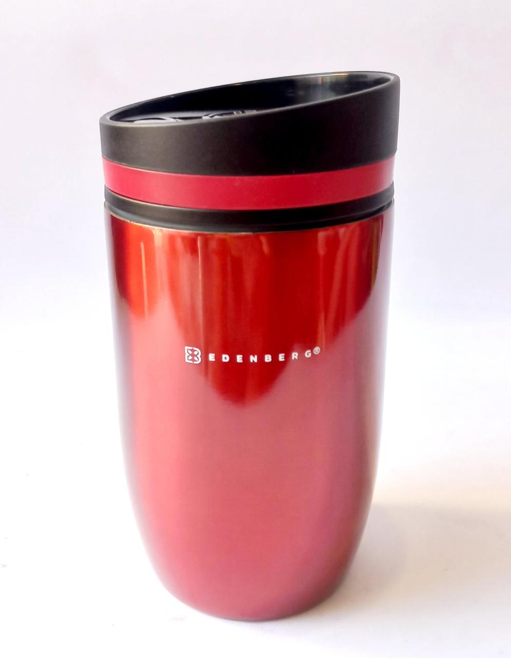 Термокружка Edenberg EB-641-Red 350 мл - фото 1 Термокружка Edenberg EB-641-Red 350 мл - фото 1