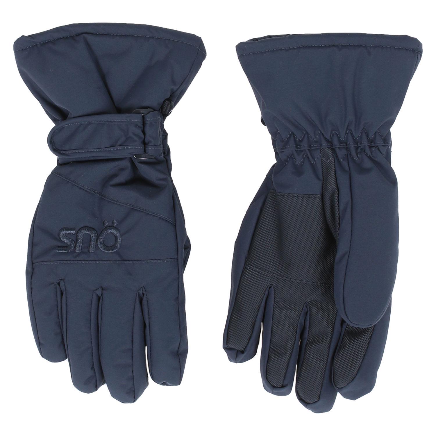 Перчатки-краги зимние детские SNO F18GA313 непромокаемые 7-8 лет Темно-синий (F18GA313-Dp.Gray-7/8)