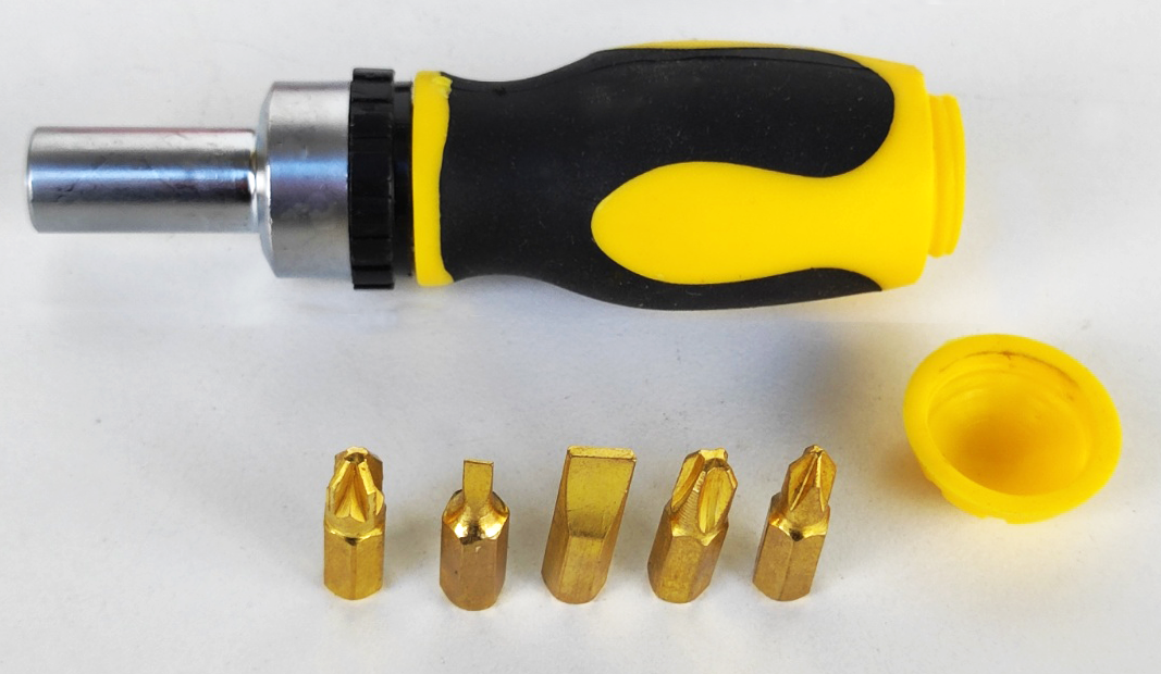 Викрутка реверсійна міні 5 од. (51351) - фото 2 Викрутка реверсійна міні 5 од. (51351) - фото 2