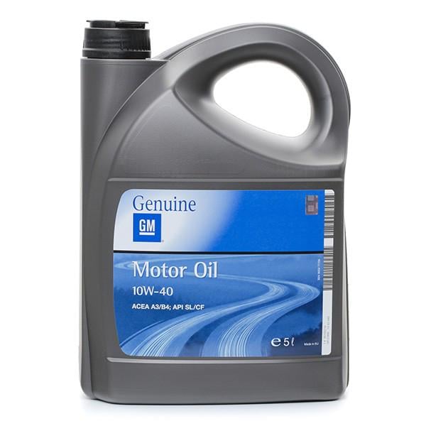 Моторное масло GM Motor Oil 10W-40 5 л
