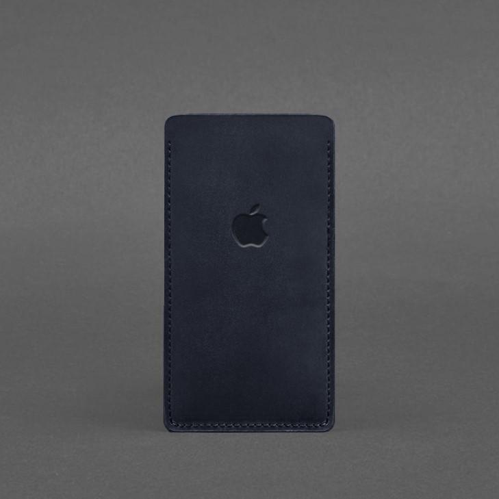 Кожаный чехол для iPhone 13 Синий Crazy Horse (A-027655) - фото 2 Кожаный чехол для iPhone 13 Синий Crazy Horse (A-027655) - фото 2