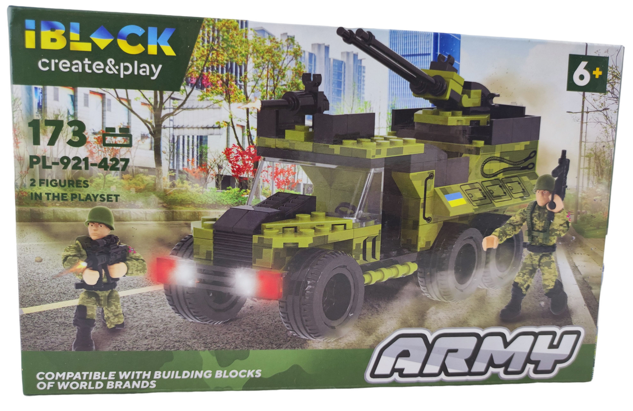 Конструктор Iblock Военная техника 173 дет. Конструктор Iblock Военная техника 173 дет.