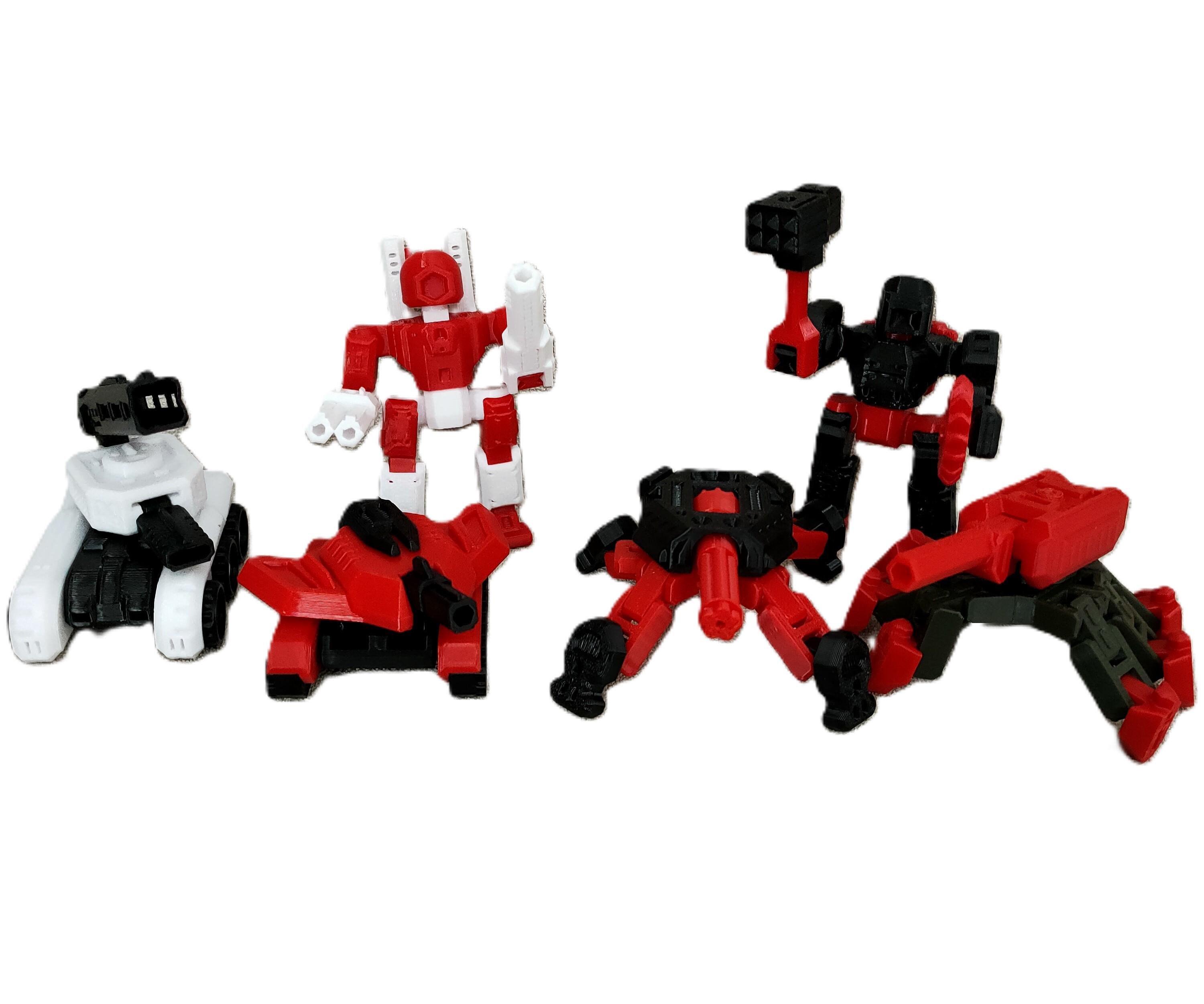 Конструктор іграшковий кулемет гатлінга 70х70х30 мм (KUG-17G-CHC) - фото 11