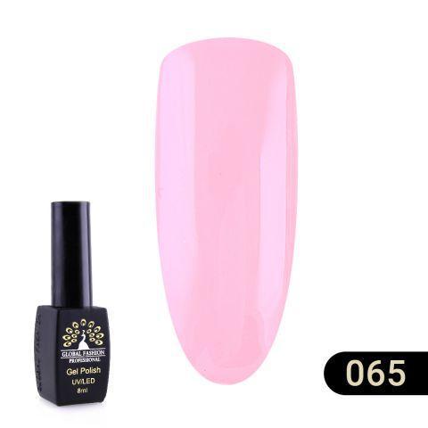 Гель-лак Global Fashion Black elite 065 Гель-лак Global Fashion Black elite 065