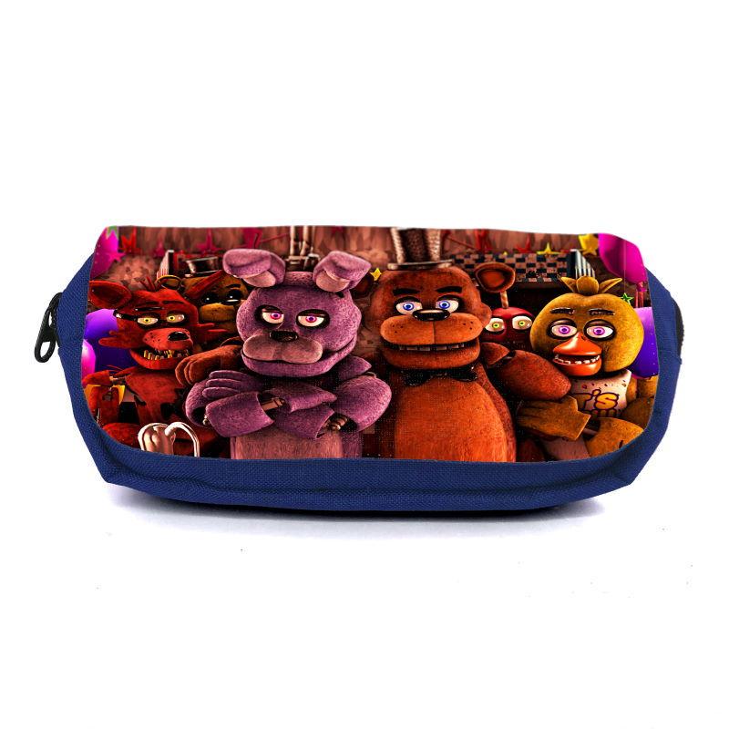Пенал школьный Аниматроники Пять ночей Фредди FNAF-0011 Синий (1478385361)