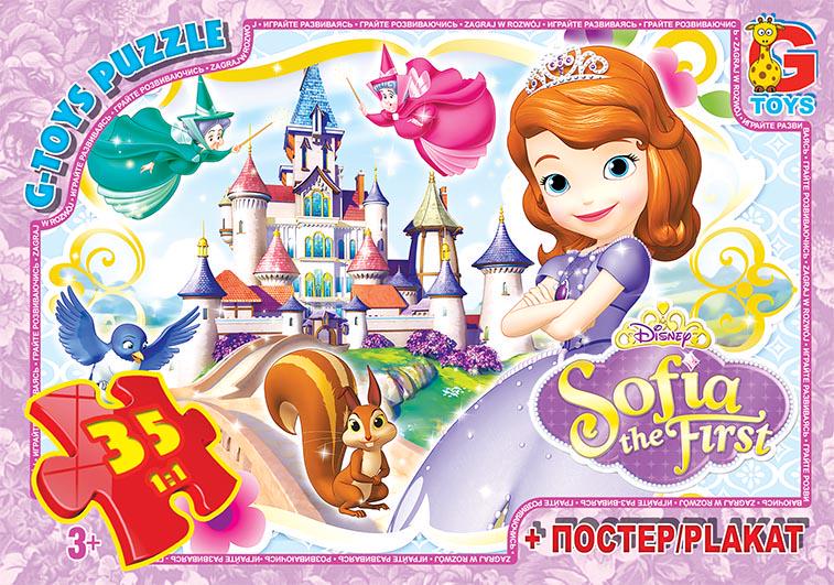 Пазли G-Toys sf013 серії Cофія прекрасна 35 ел. 19х13х3см (MTT-108012)