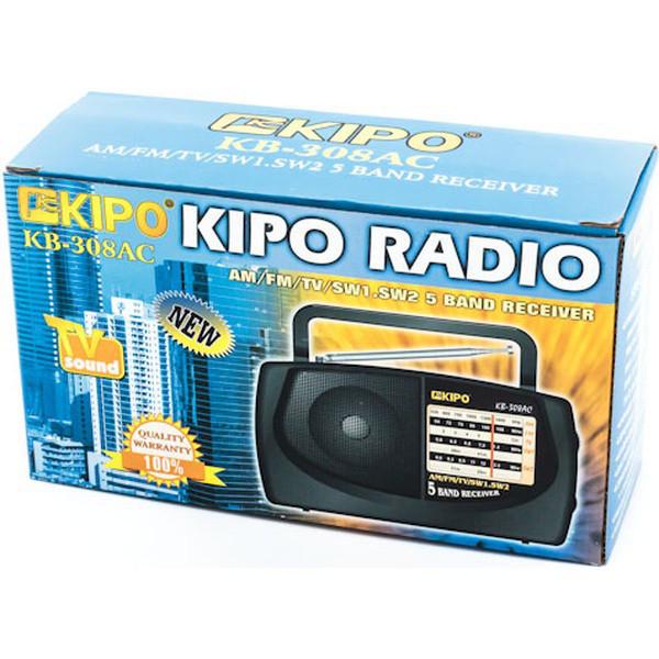 Радіоприймач Kipo KB 308AC Black (006400) - фото 3