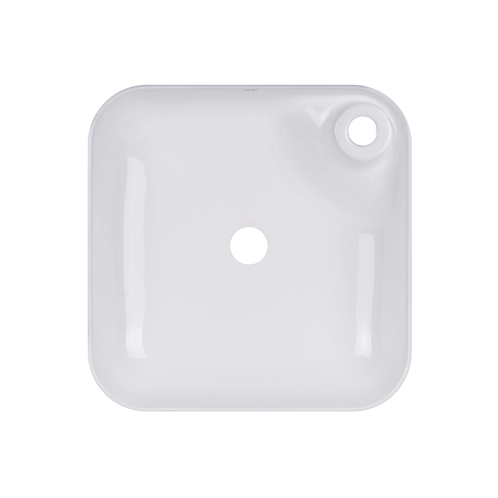 Раковина накладная Qtap Stork квадратная 430x430 мм Белый глянцевый (SD00052893) Раковина накладная Qtap Stork квадратная 430x430 мм Белый глянцевый (SD00052893)