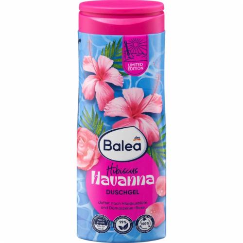 Гель для душа Balea Hibiscus Havanna 300 мл (30827176)