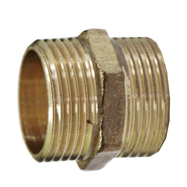 Ниппель латунь 3/4"х3/4" (115694)