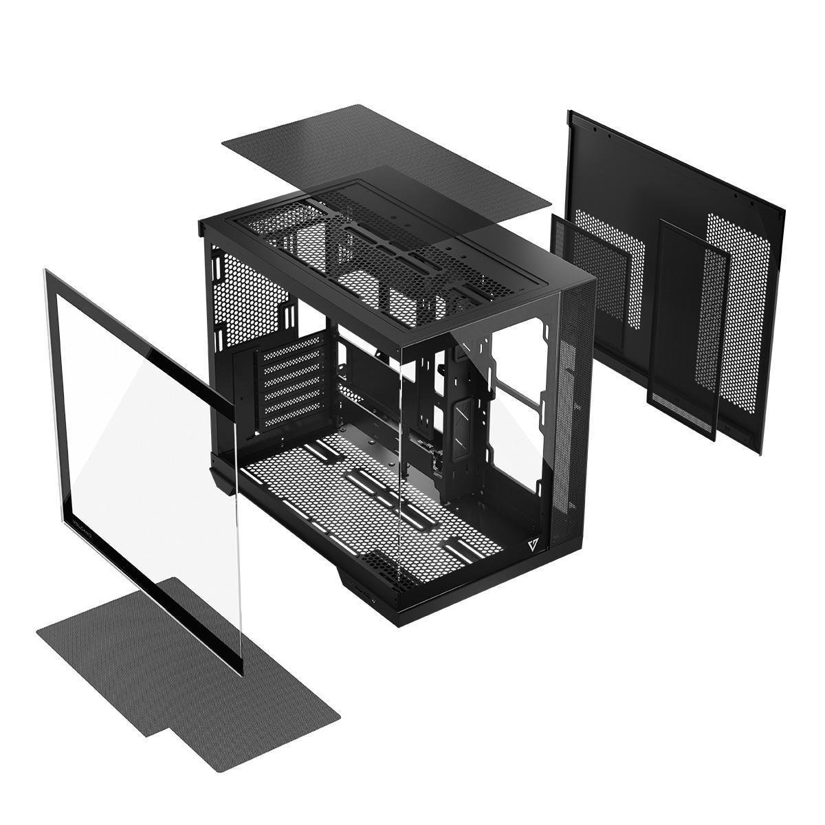 Корпус Modecom Volcano Panorama Midi Black (AT-PANORAMA-NF-0000-10-000000-0002)