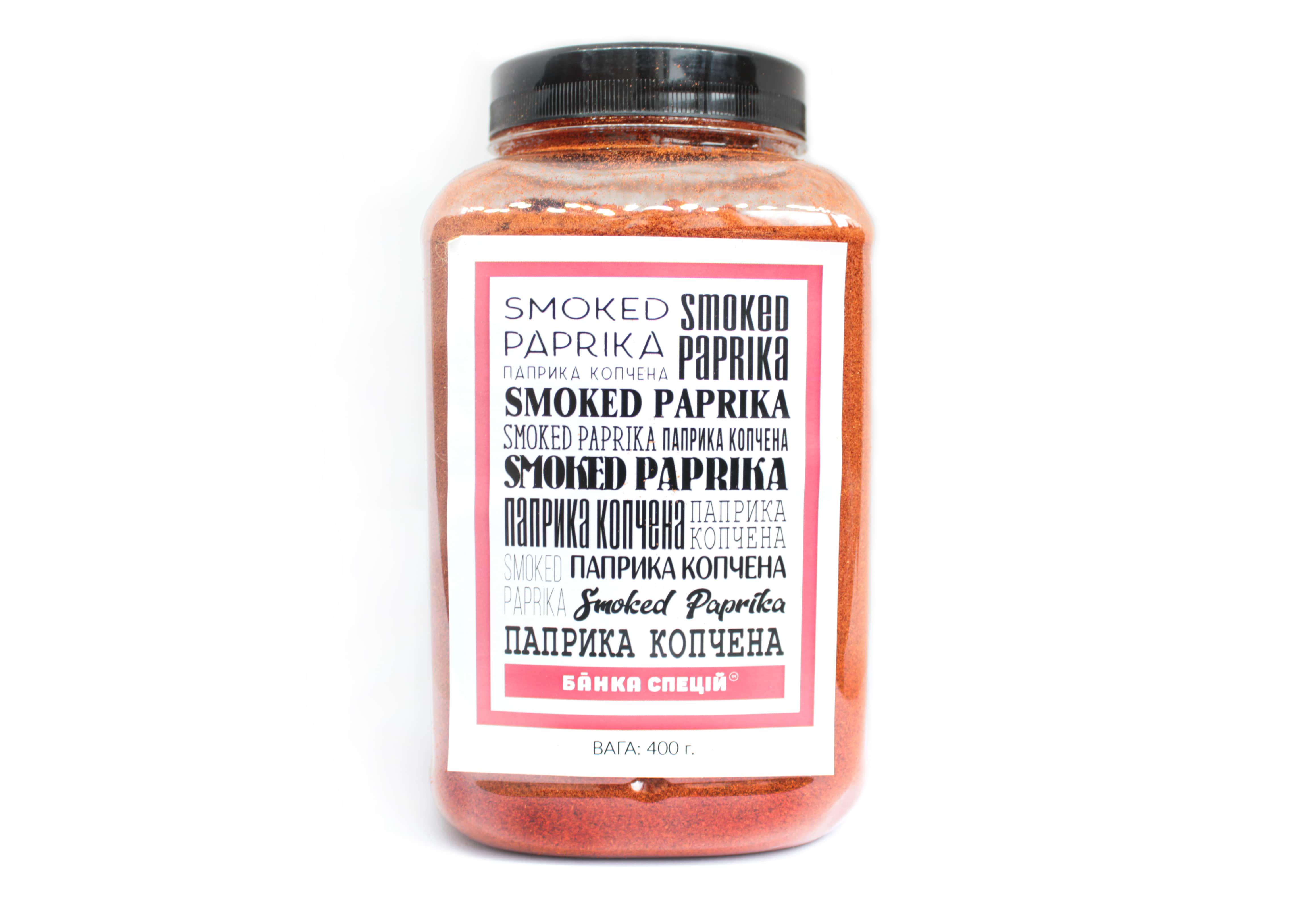 Приправа Паприка молотая копченая пиментон 400 г 20 шт.