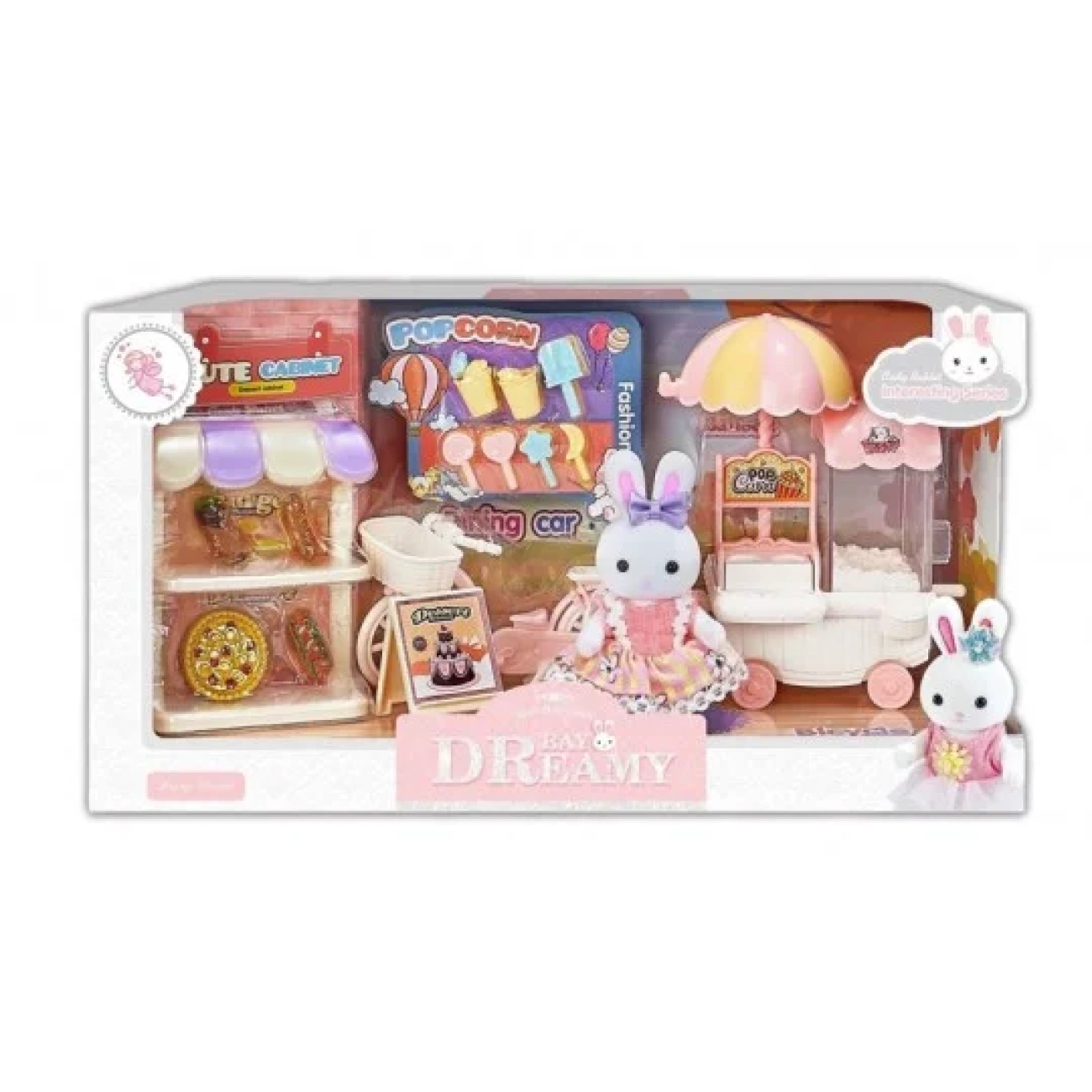 Набор игровой парк развлечений с фигуркой собачкой/кафе-мороженым и каруселью (29046150) - фото 4