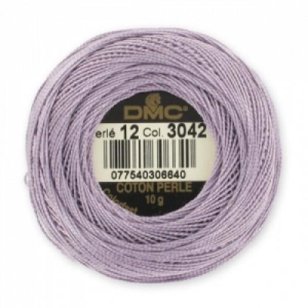 Нитки мулине DMC Perle Cotton Size 12 Light Antique Violet (116 12 3042)