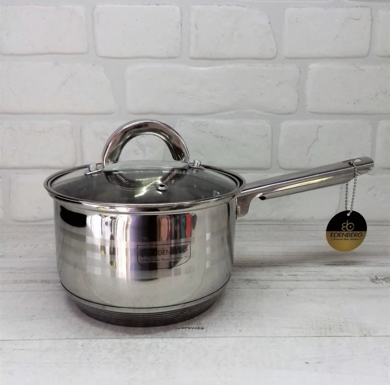 Набір кухонного посуду Edenberg з нержавіючої сталі 12 пр. (EB-4012) - фото 6 Набір кухонного посуду Edenberg з нержавіючої сталі 12 пр. (EB-4012) - фото 6