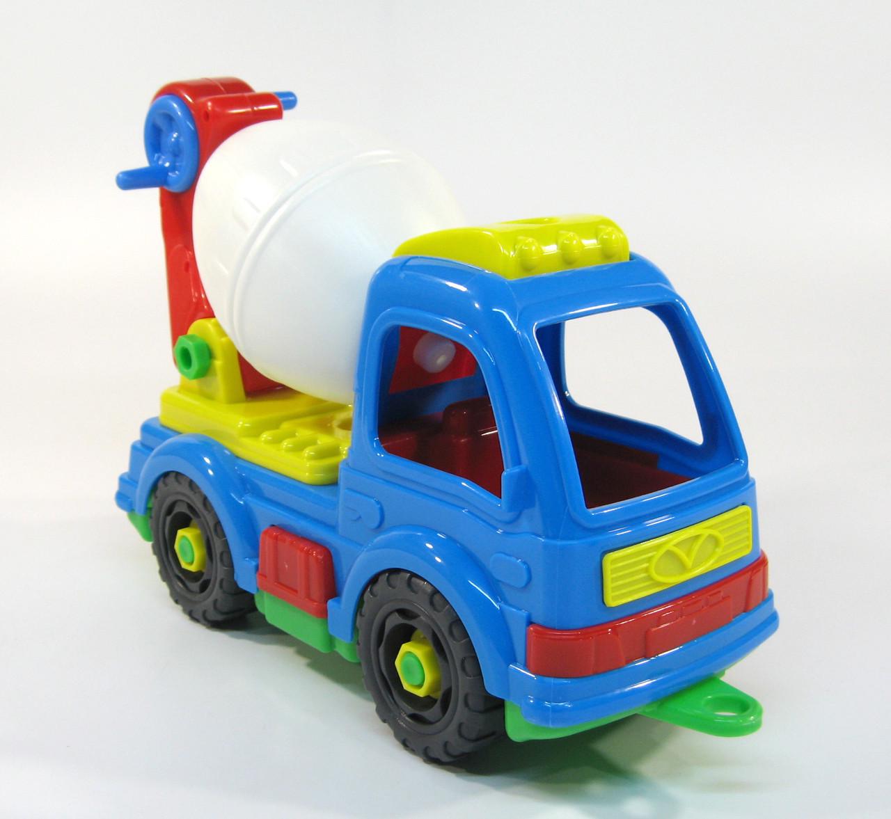 Конструктор розвиваючий бетономішалка Toys Plast (ИП.29.001) - фото 6 Конструктор розвиваючий бетономішалка Toys Plast (ИП.29.001) - фото 6