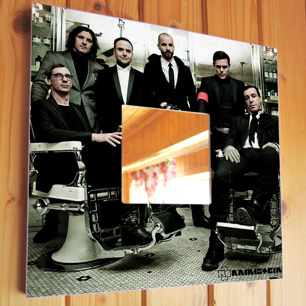 Зеркало настенное Rammstein 260х260 мм (M03479)