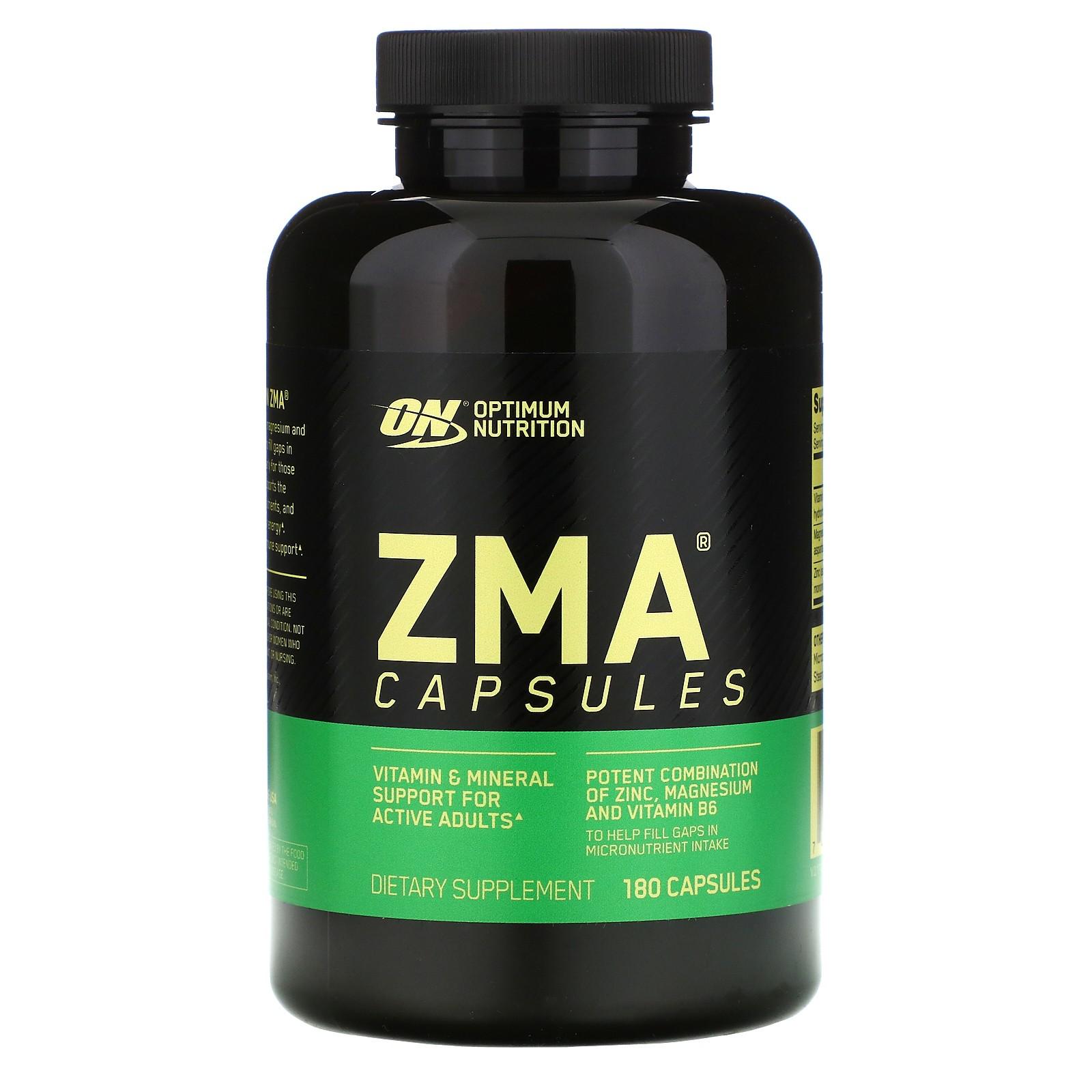 Витамины Optimum Nutrition ZMA 180 капсул