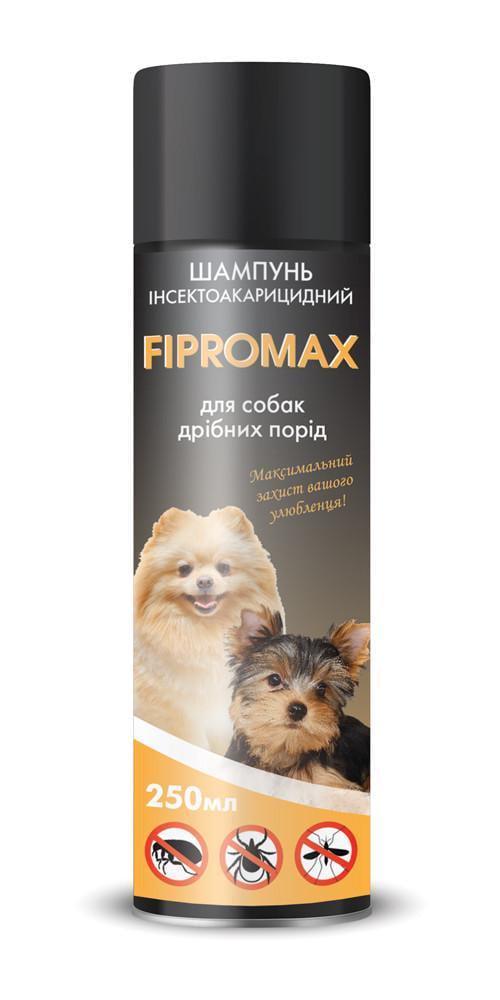 Шампунь Fipromax от блох и клещей для собак малых пород с пропоскуром 250 мл (1608710300)