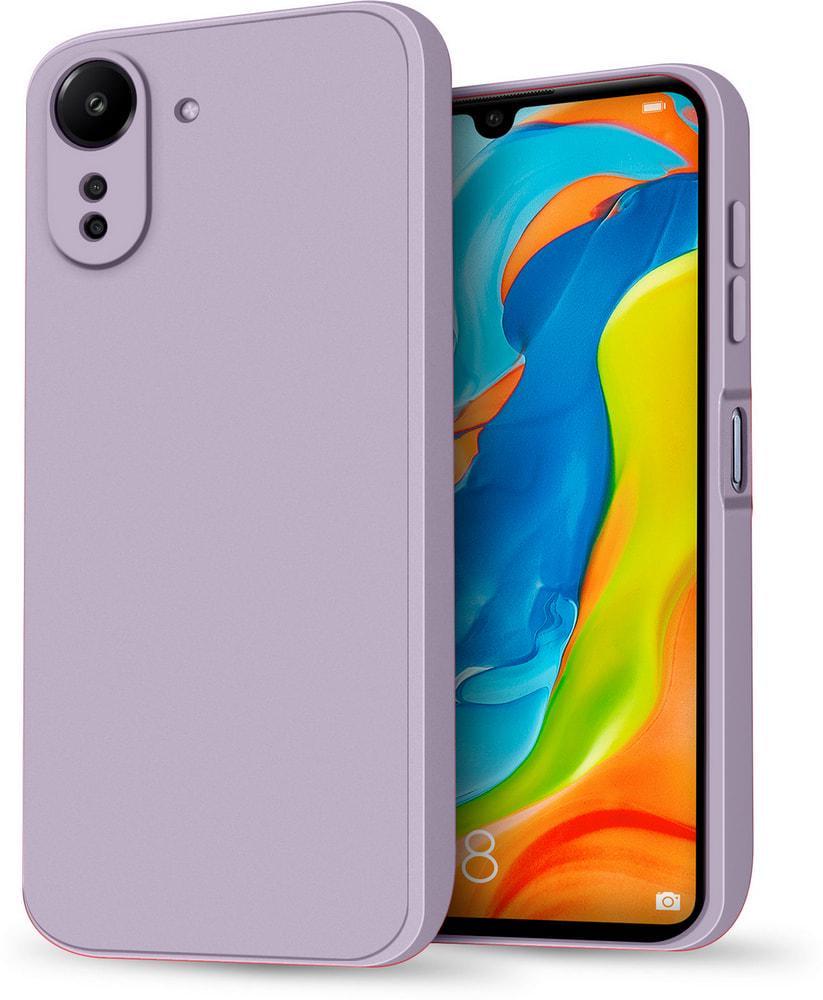 Силиконовый чехол HardCorner Xiaomi Poco C65 (с микрофиброй) Lilac (34791-3B) Силиконовый чехол HardCorner Xiaomi Poco C65 (с микрофиброй) Lilac (34791-3B)