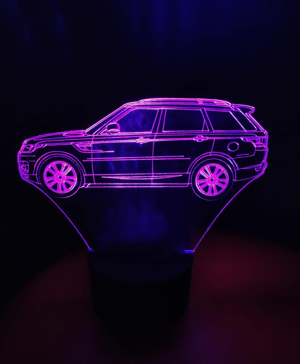3D-ночник Range Rover несколько подсветок/на батарейках/220V (1175724776) 3D-ночник Range Rover несколько подсветок/на батарейках/220V (1175724776)