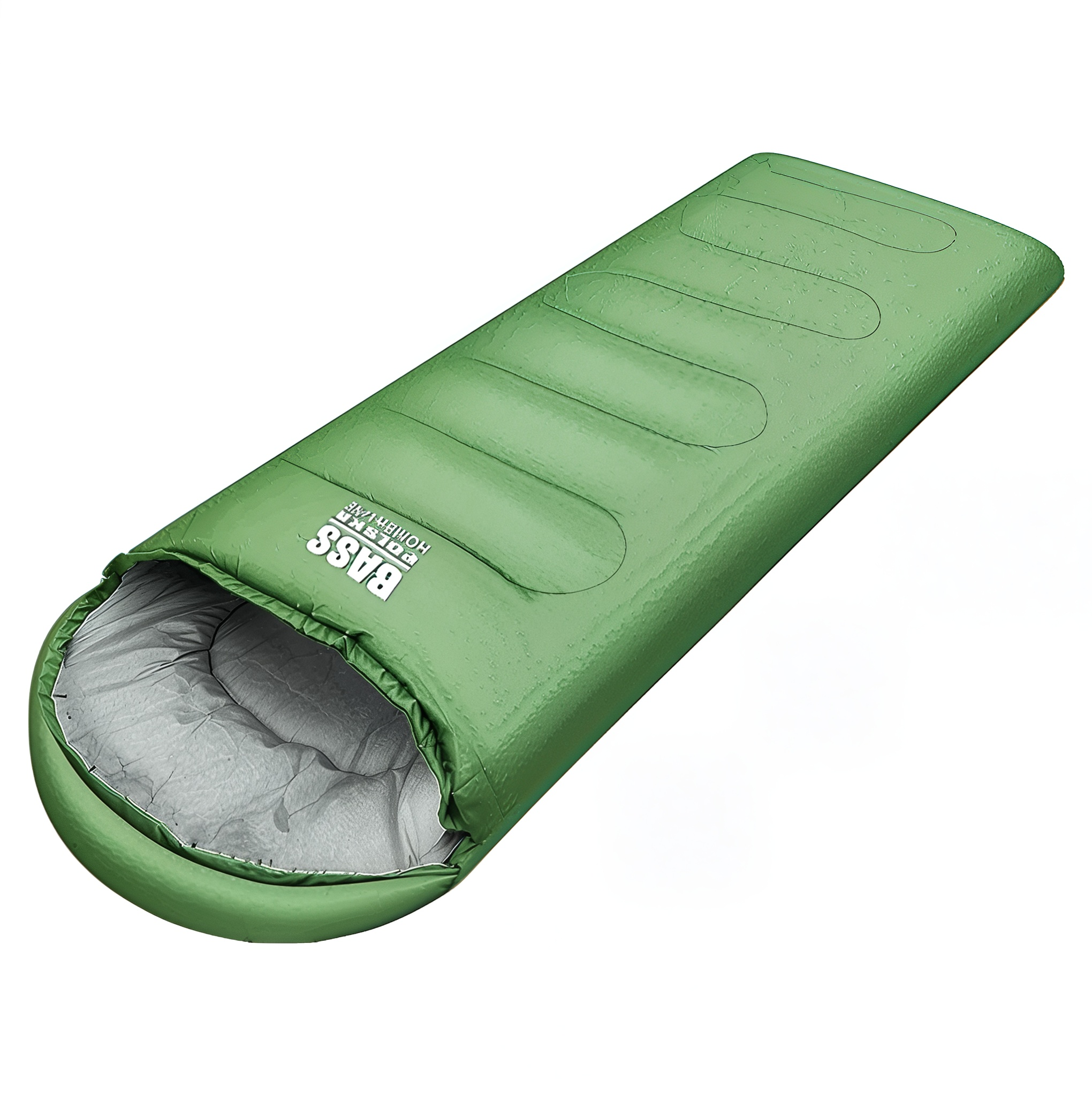 Спальный мешок с функцией одеяла Bass Polska BH 41998 210х75 см Зеленый