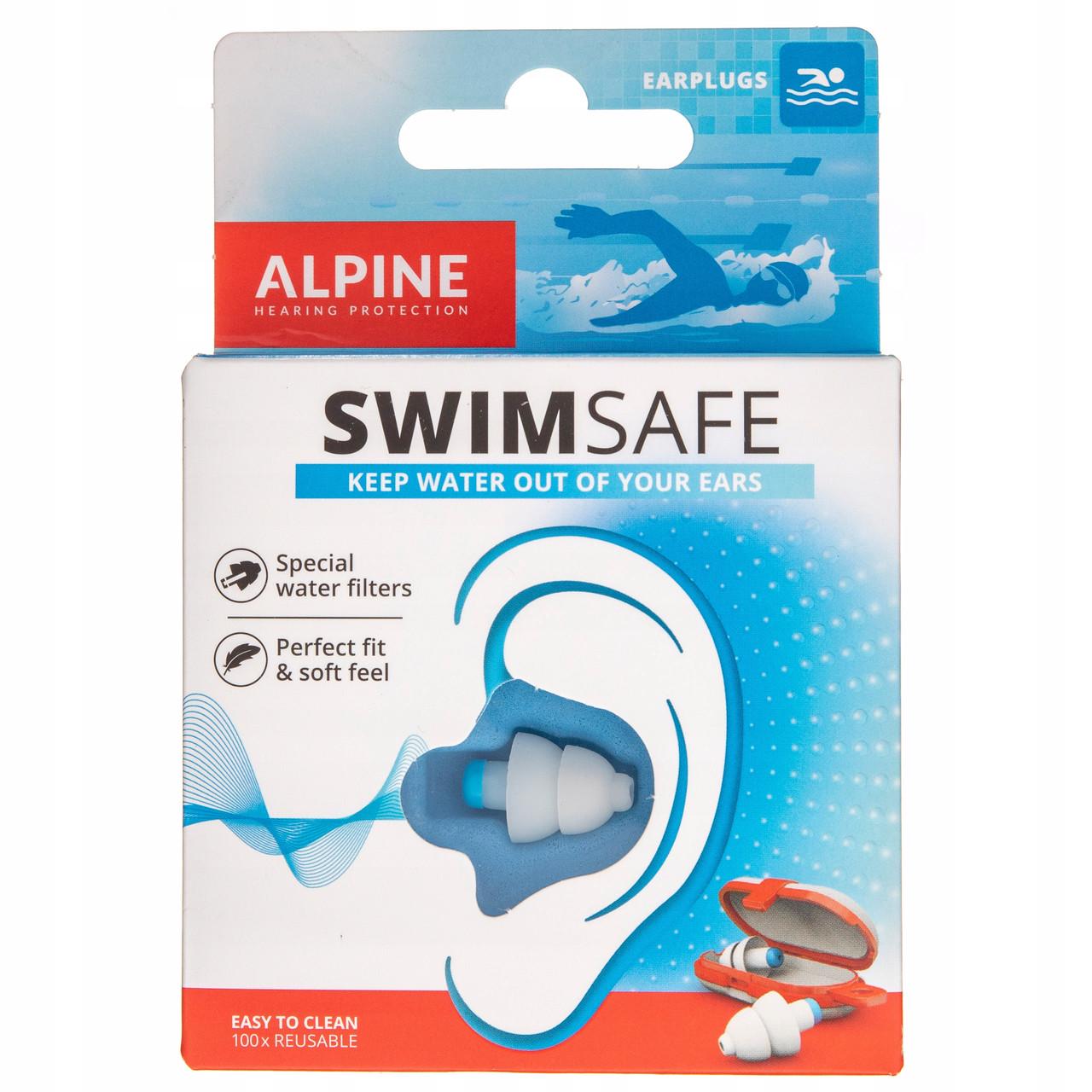 Ушные пробки для бассейна Alpine Swimsafe (29347046) Ушные пробки для бассейна Alpine Swimsafe (29347046)