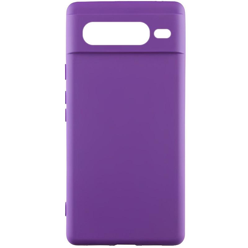Противоударный чехол Silicone Cover Lakshmi (A) для Google Pixel 7 Pro Фиолетовый / Purple
