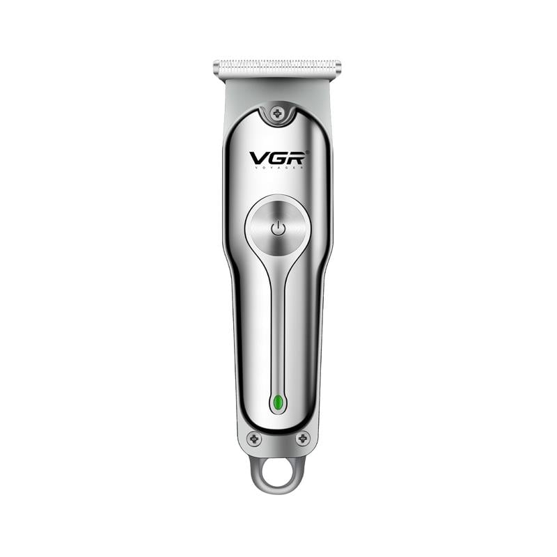 Машинка для стрижки волосся та бороди VGR V-071 Professional 3 насадки Т-подібне лезо вбудований акумулятор (27277015)