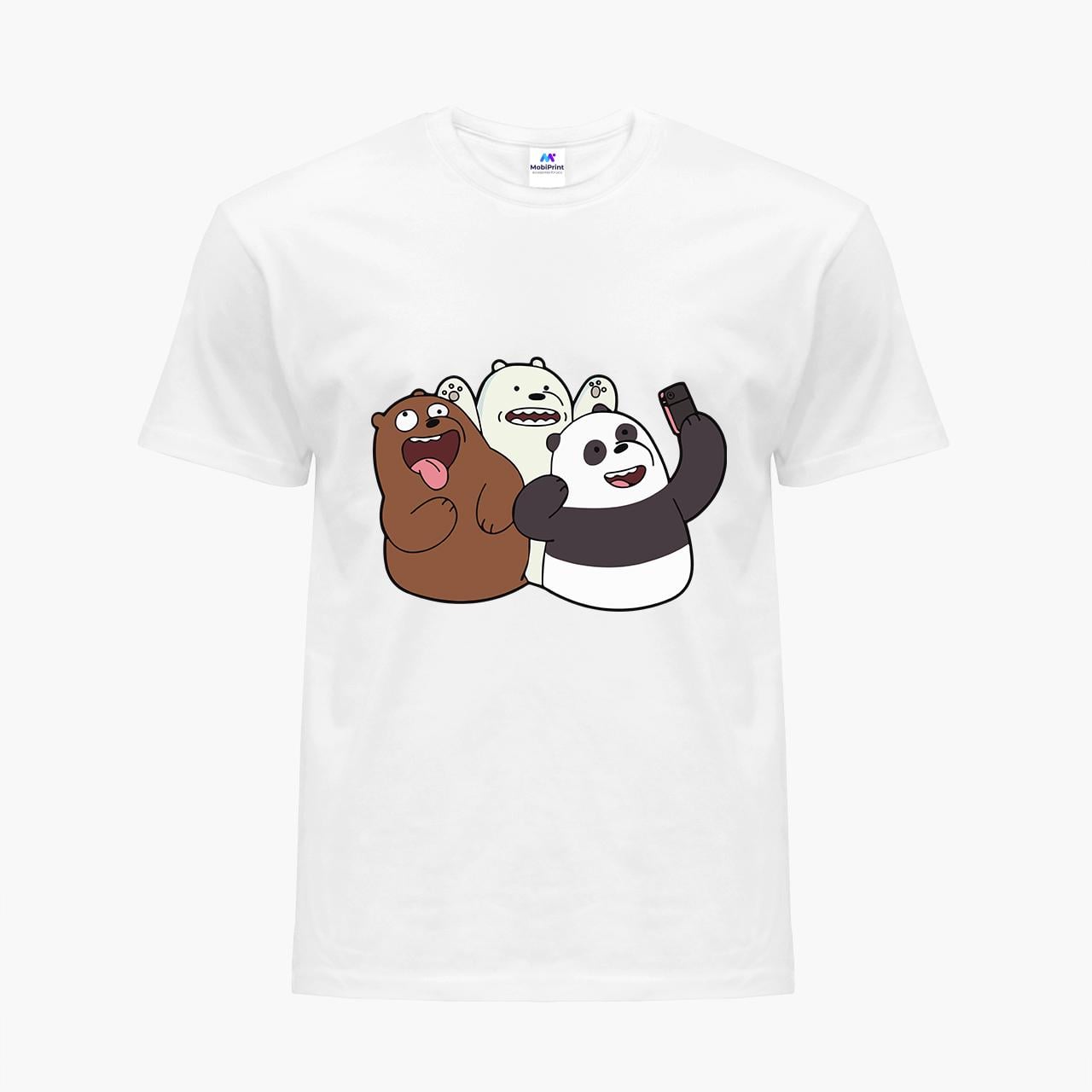 Футболка детская We Bare Bears Белый (9224-2665-3)
