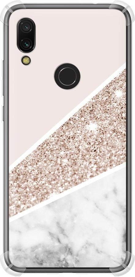 Чехол на Xiaomi Redmi 7 Пастельный мрамор (4342sp-1669-42517)