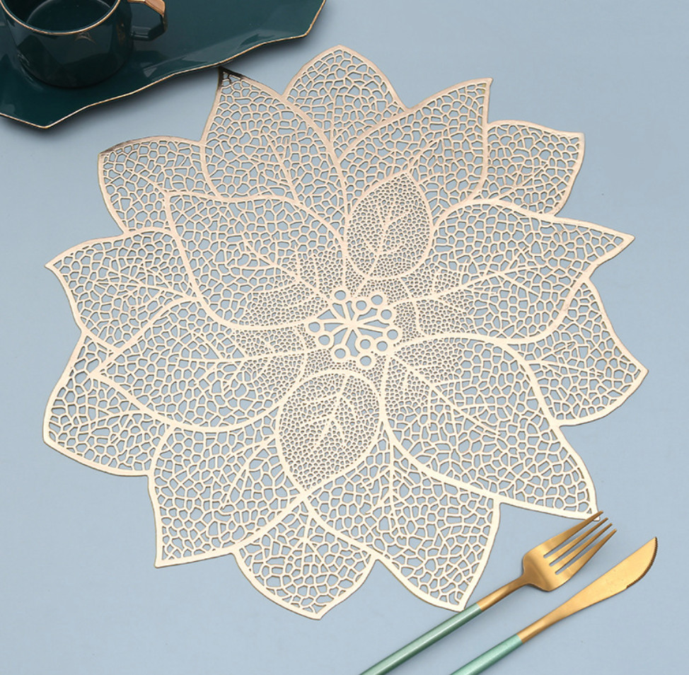 Серветка сервірувальна 5460 38 см Золотистий (4220843)