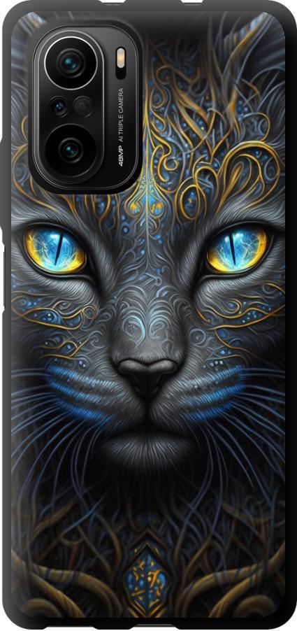Чехол на Xiaomi Poco F3 Кошка (5548b-2280-42517)