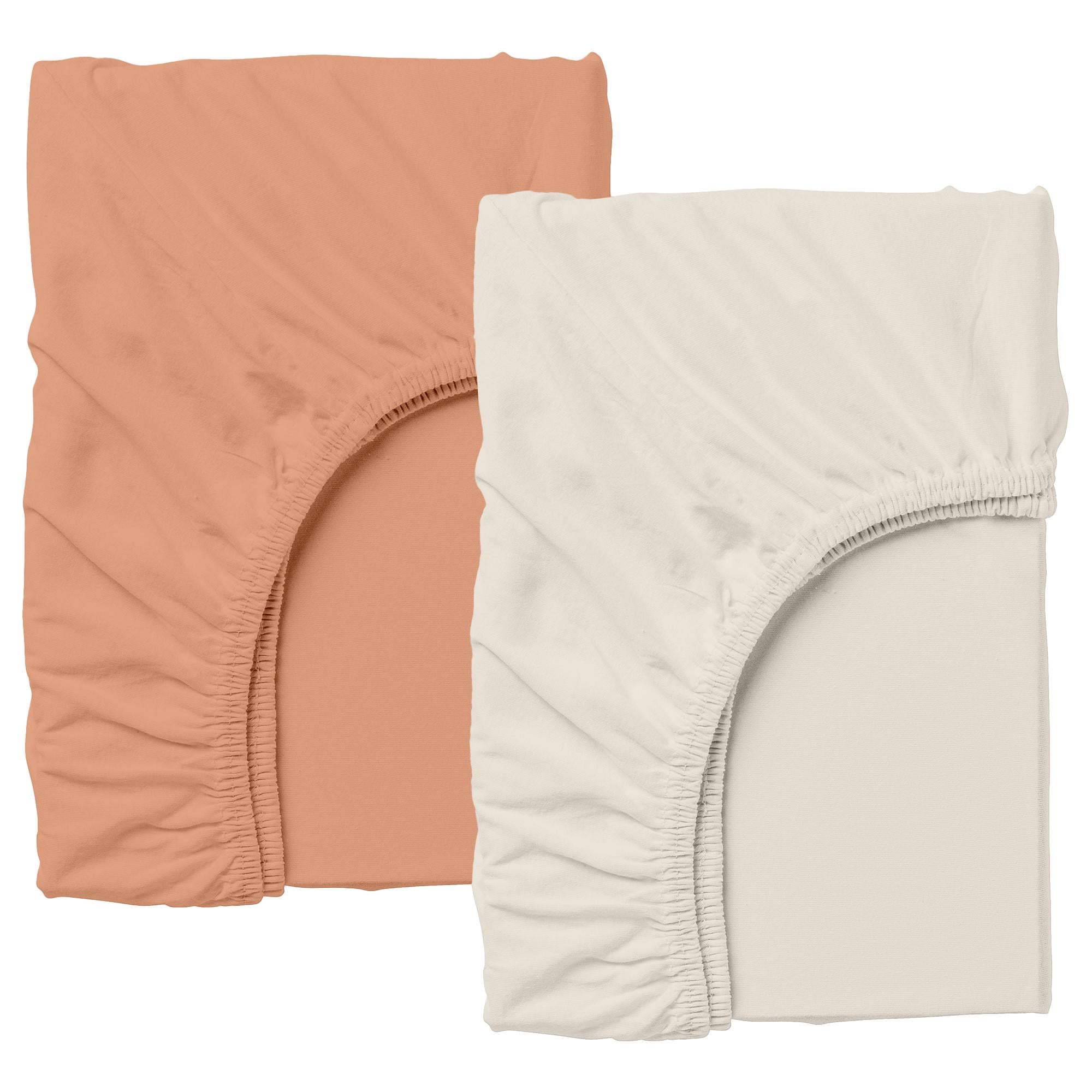 Набор простыней на резинке Cosas 160х200х20 см 2 шт. Beige/Terrakot (4822052062111)