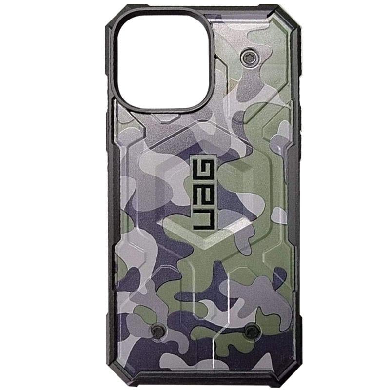 Протиударний чохол UAG Pathfinder with MagSafe Camo для Apple iPhone 14 Plus/15 Plus 6.7" Зелений