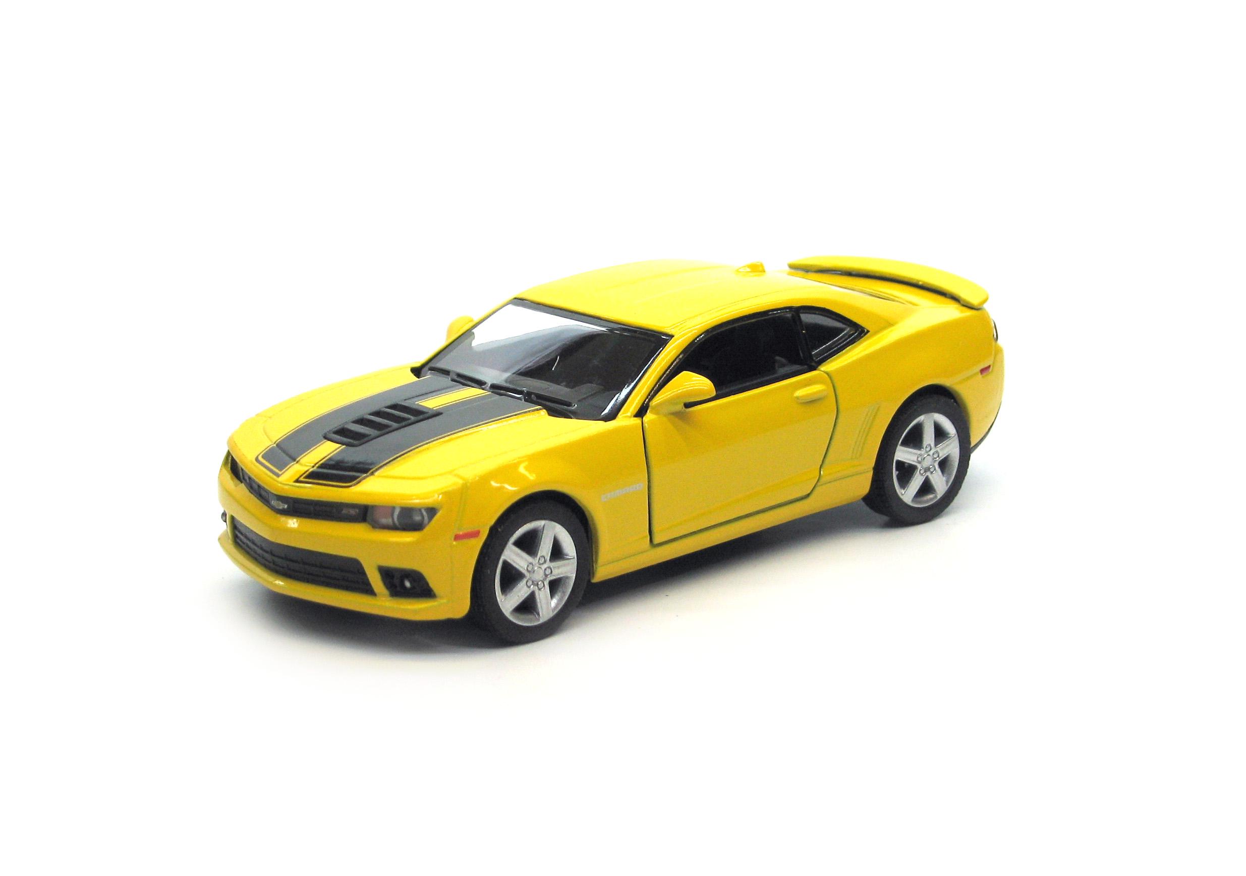Машинка Kinsmart металлическая KT5383F Chevrolet Camaro 2014 with printing
