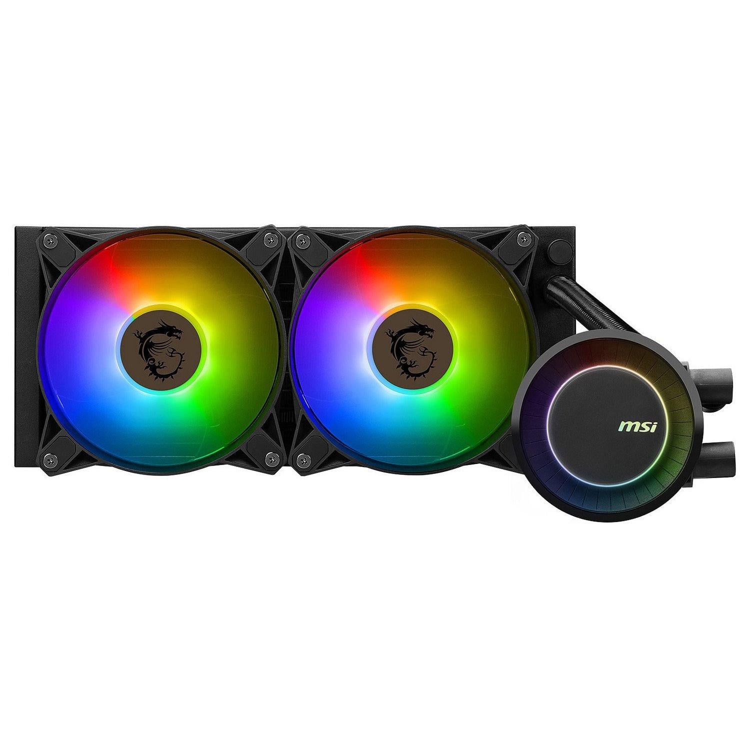 Система водяного охлаждения MSI MAG CoreLiquid E240 ARGB 120 мм Black (34965052) Система водяного охлаждения MSI MAG CoreLiquid E240 ARGB 120 мм Black (34965052)