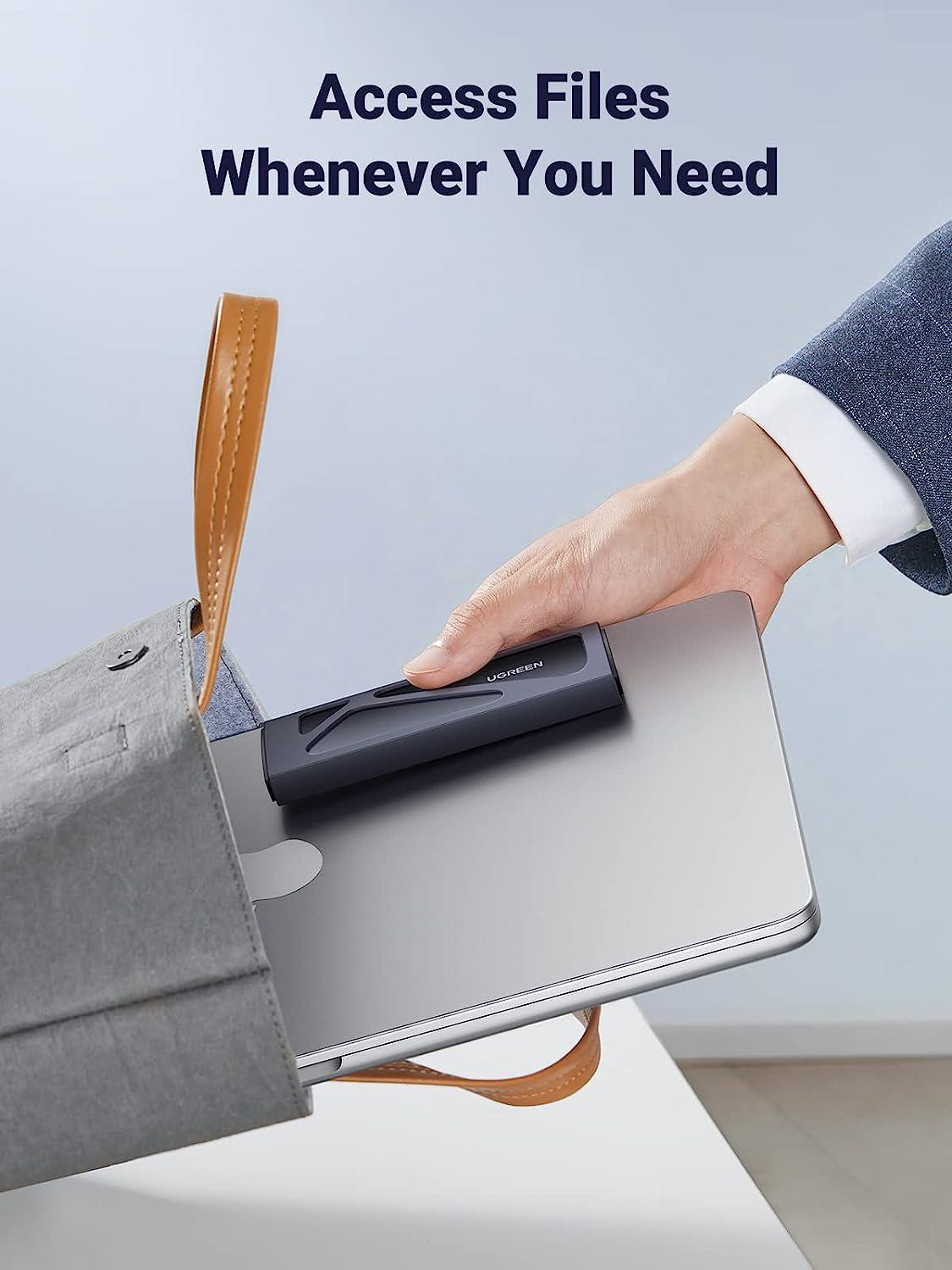 Корпус UGREEN для M.2 NVME SSD PCI-e дисків 10 Гбіт/с з кабелями M та B&M 2230/2242/2260/2280 Чорний (15512) - фото 2 Корпус UGREEN для M.2 NVME SSD PCI-e дисків 10 Гбіт/с з кабелями M та B&M 2230/2242/2260/2280 Чорний (15512) - фото 2