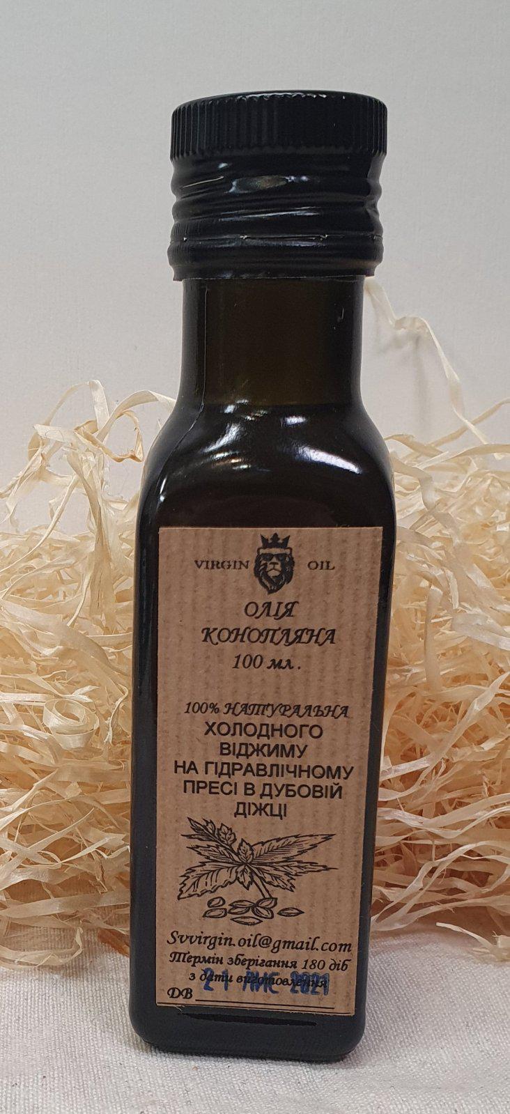 Конопляное масло холодного отжима 100 мл - фото 4