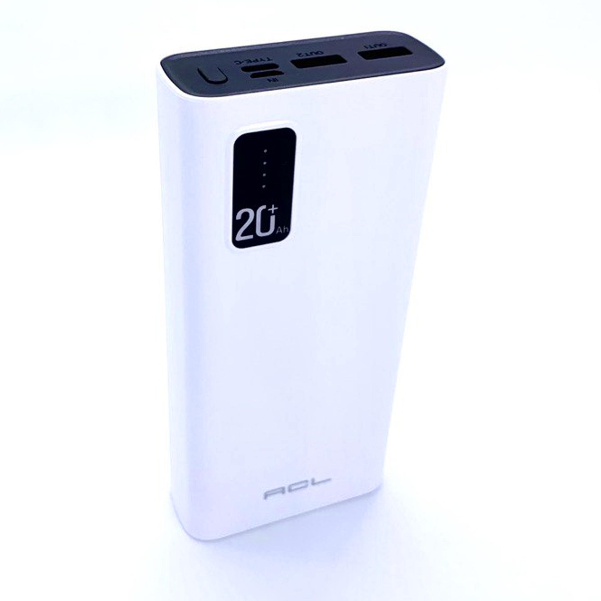 Повербанк ACL PW17 Power Bank 20000 mAh Білий - фото 1