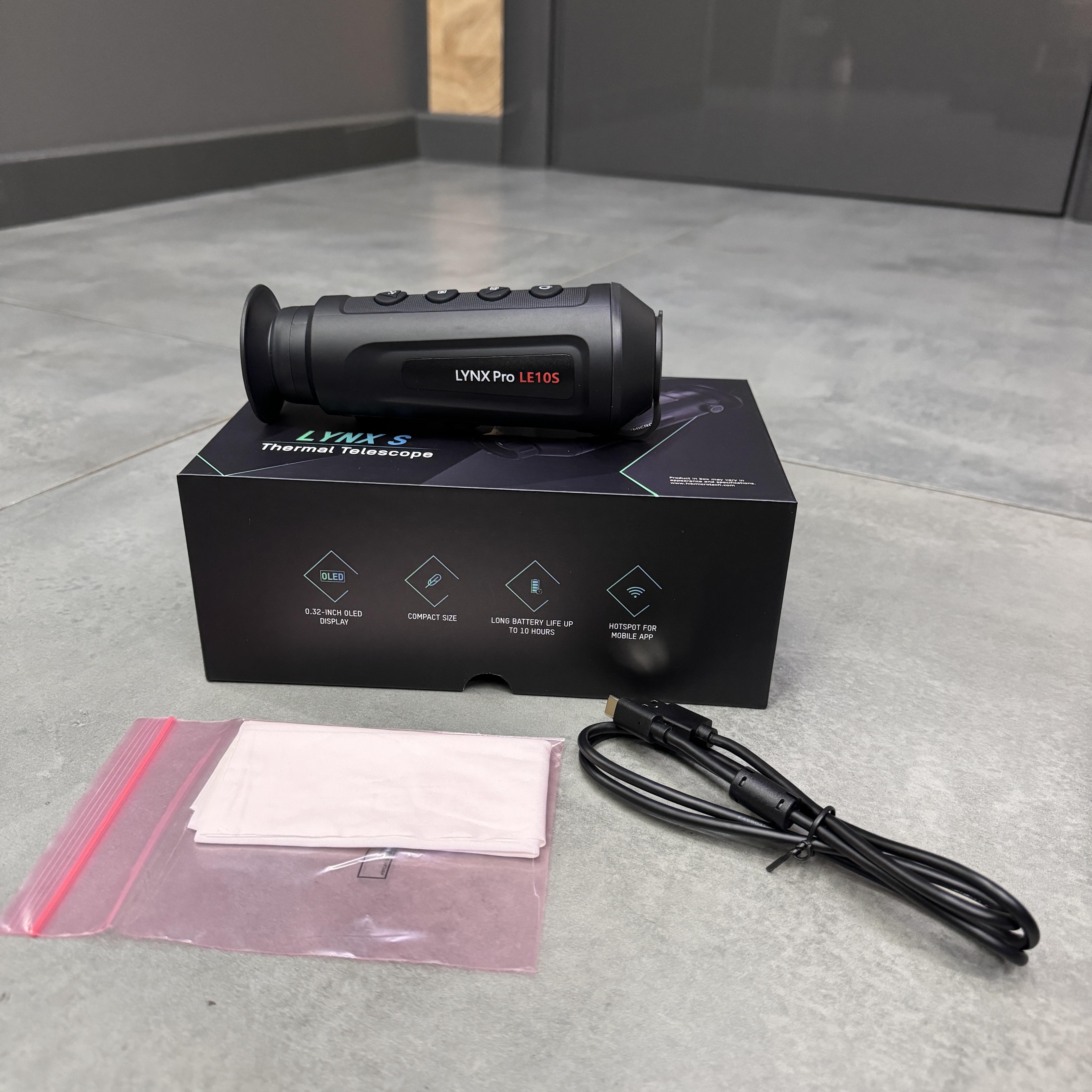 Тепловизор HikMicro Lynx LE10S 10 мм Wi-Fi стадиометрический дальномер видеозапись HM-TS02-15S1G/W-LE10S (245347) - фото 10