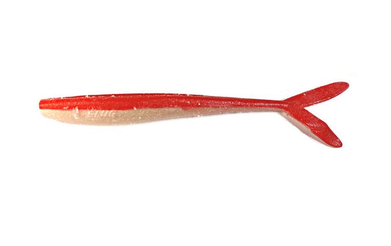 Силіконовий слаг Fox Slug №043 їстівний 12 см 6 шт. Red/Perlamutr (8785)