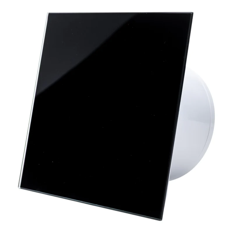 Вентилятор для ванної кімнати Ecovent DECORA SMART Ø125 Super Silent Чорний глянсовий