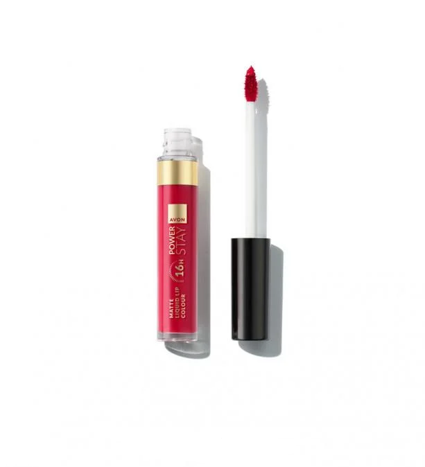 Помада губна рідка Avon Power Stay СуперСтійкість RESILIENT RED 6 мл (29008323)