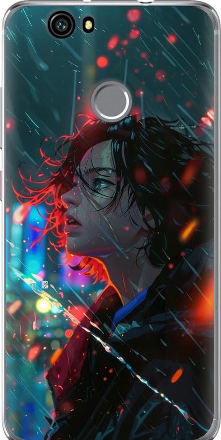 Чехол на Huawei Nova Ночные огни (6096t-439-42517) Чехол на Huawei Nova Ночные огни (6096t-439-42517)