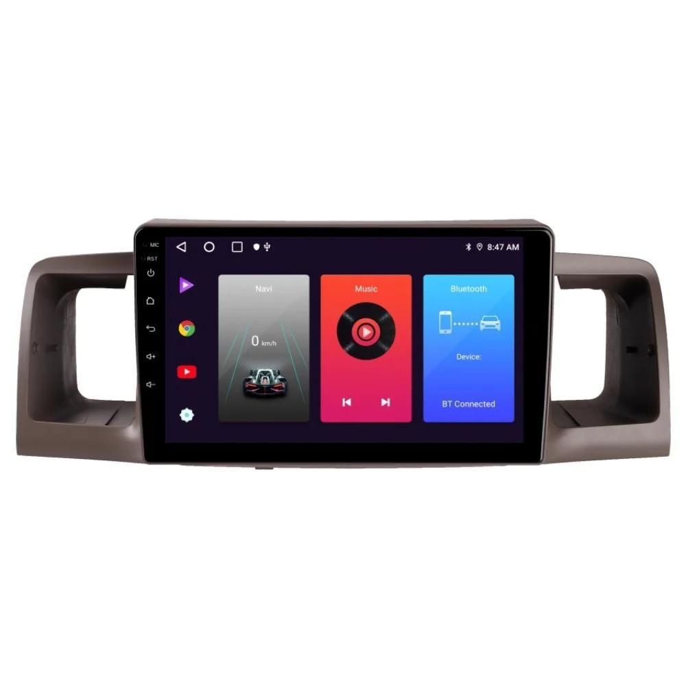 Автомагнитола для Toyota Corolla IX E120 E130 2001-2007 4 core/Base/Android 13/Platform JAC (М-ТК0254С-9-В1)