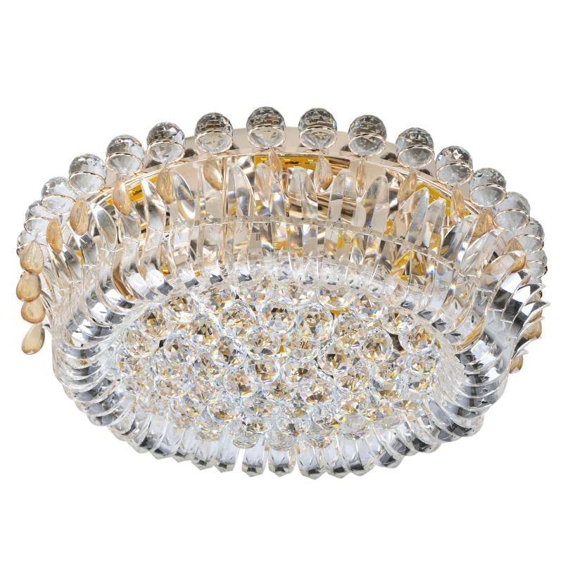 Люстра потолочная торт Brille BCL-604C/6xE14/16x3 W LED с подсветкой большая