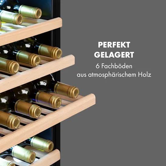 Холодильник для вина під забудову Klarstein Vinsider 41 Built-in Duo вбудований охолоджувач вина 41 пляшка 2 зони Білий - фото 5 Холодильник для вина під забудову Klarstein Vinsider 41 Built-in Duo вбудований охолоджувач вина 41 пляшка 2 зони Білий - фото 5