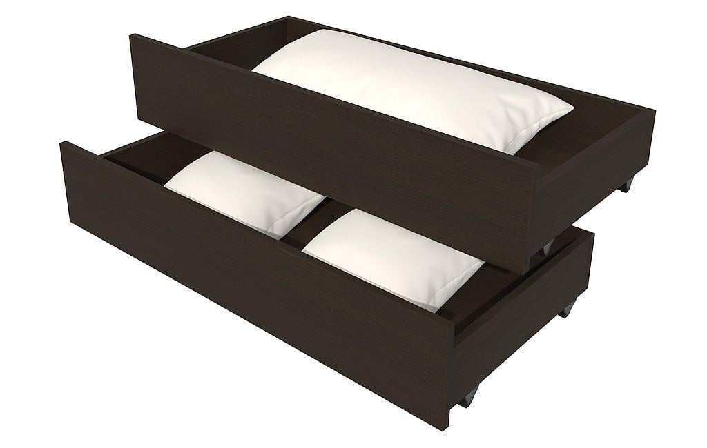 Ящики для белья Эверест кровать -800 Венге темный (102372) Ящики для белья Эверест кровать -800 Венге темный (102372)