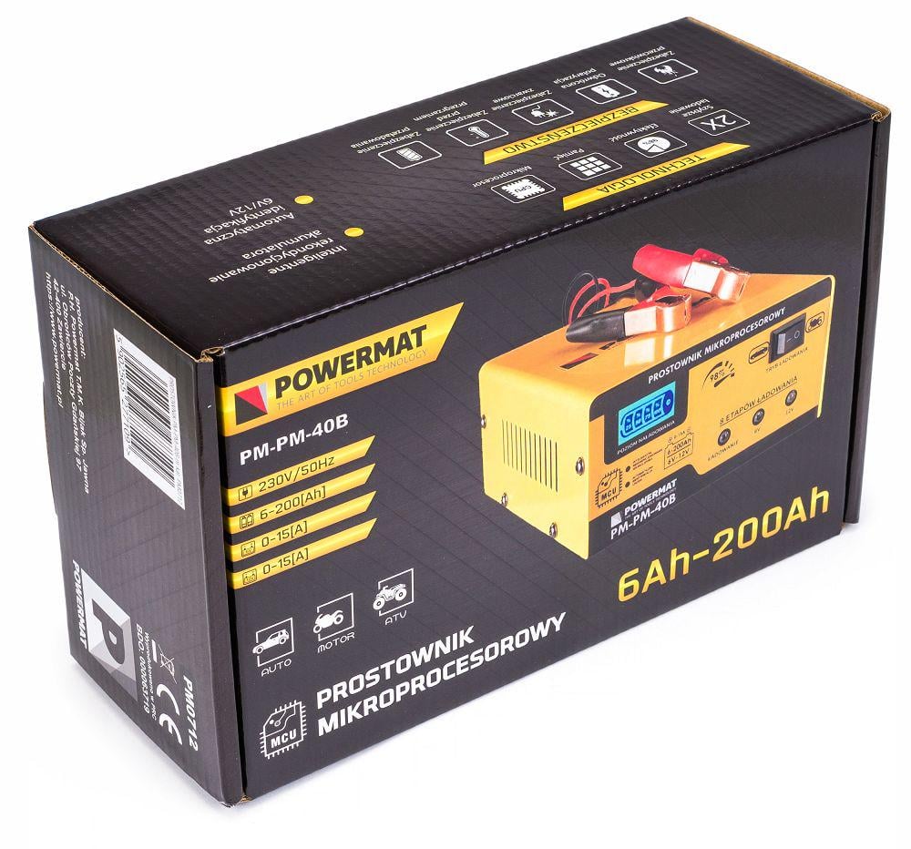Пристрій зарядний Powermat PM-PM-40B 15А - фото 6